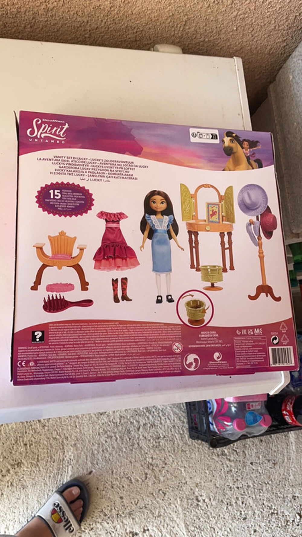 Coffret Spirit Chambre De Lucky 15 pi&egrave;ces Jeux / jouets