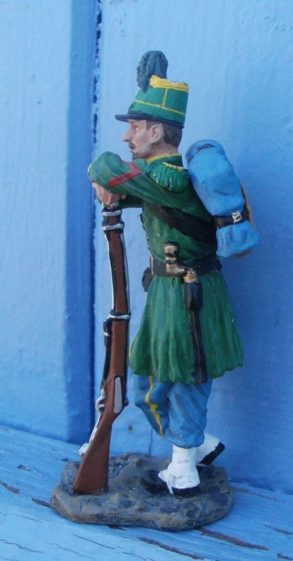 Figurine caporal de la 2e l&eacute;gion &eacute;trang&egrave;re 1855 