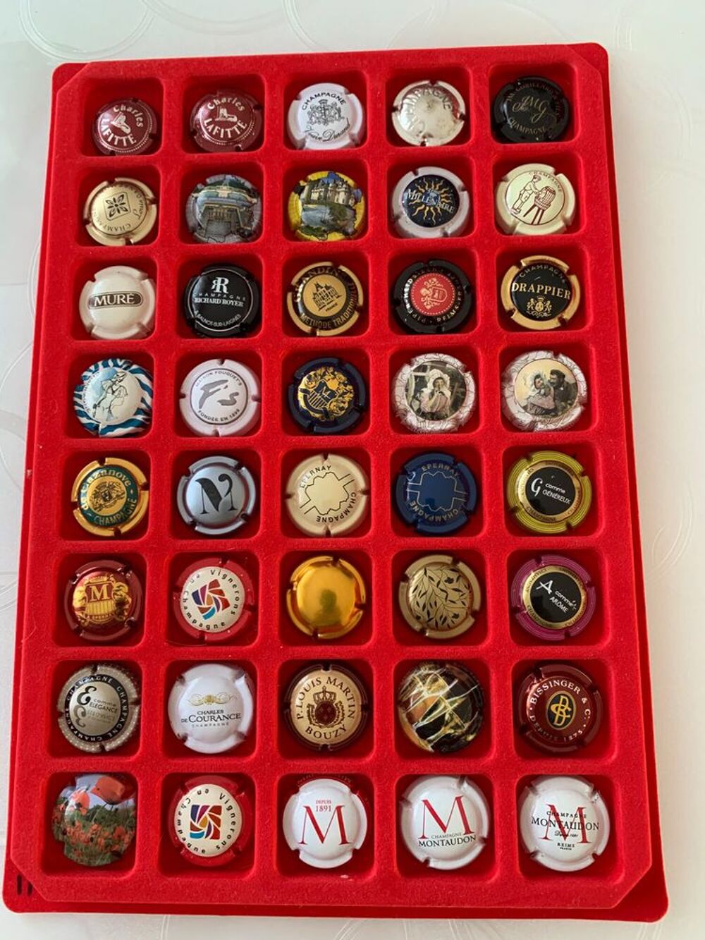 Capsules de champagne 