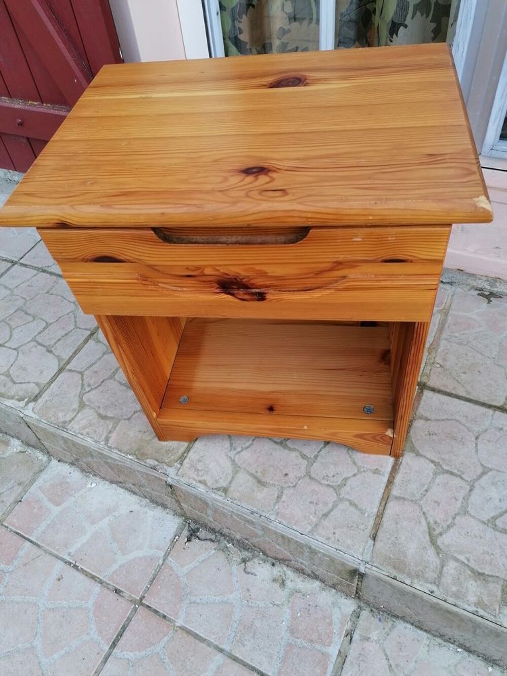 Table de chevet niche tiroir Meubles