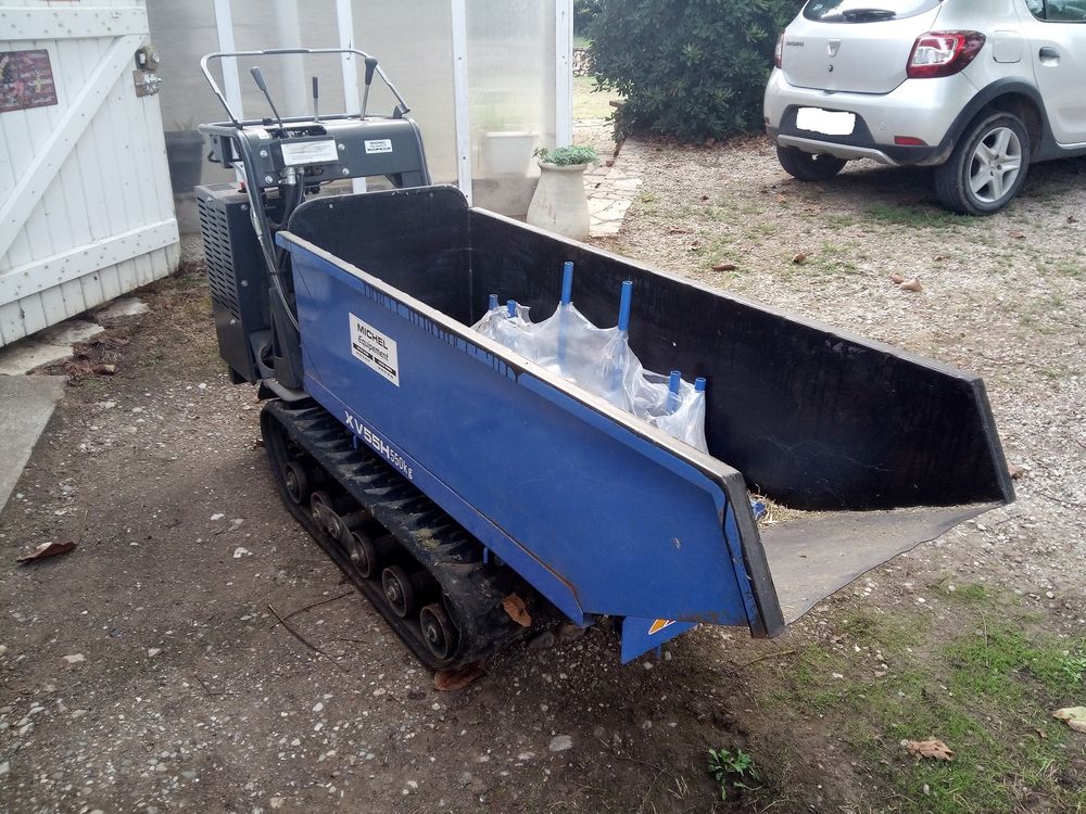 Transporteur &agrave; chenilles ISEKI XV55H-Moteur Honda GX270 Jardin