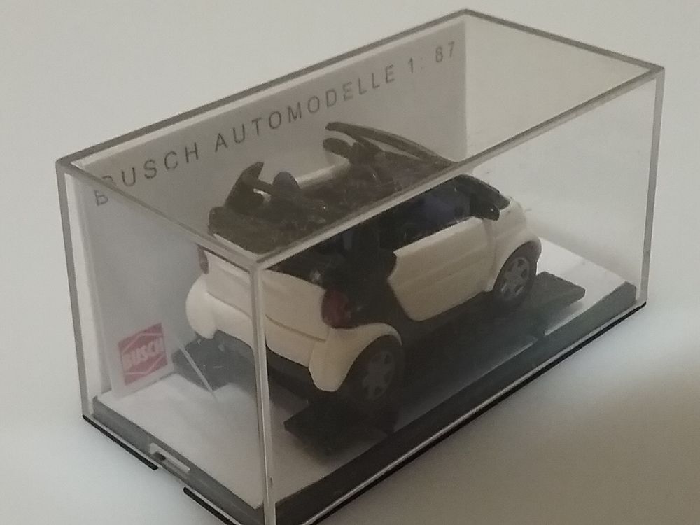 Busch 48970 Smart Cabriolet Blanc Ho 1:87 GTi75 Jeux / jouets