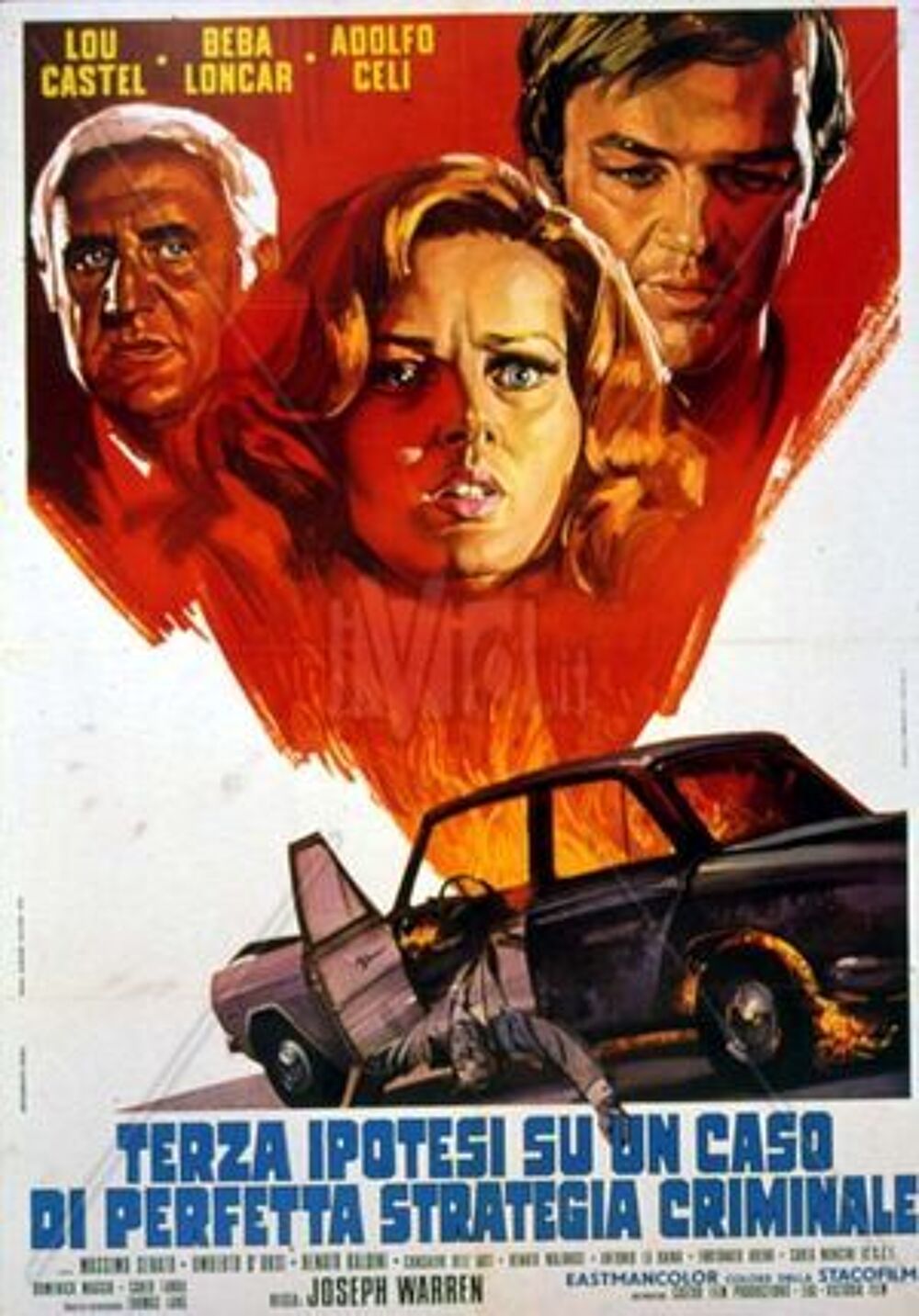 UN CAS PARFAIT DE STRATEGIE CRIMINELLE avec Lou castel DVD et blu-ray