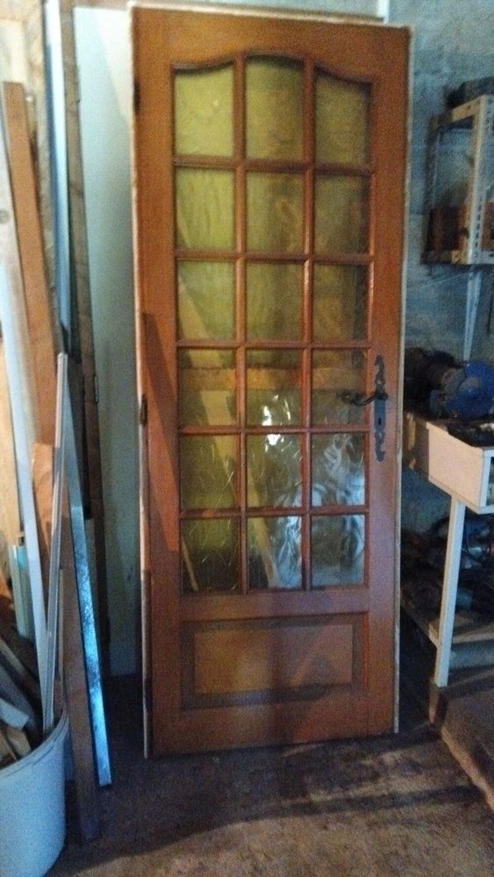 Porte vitr&eacute;e Bricolage