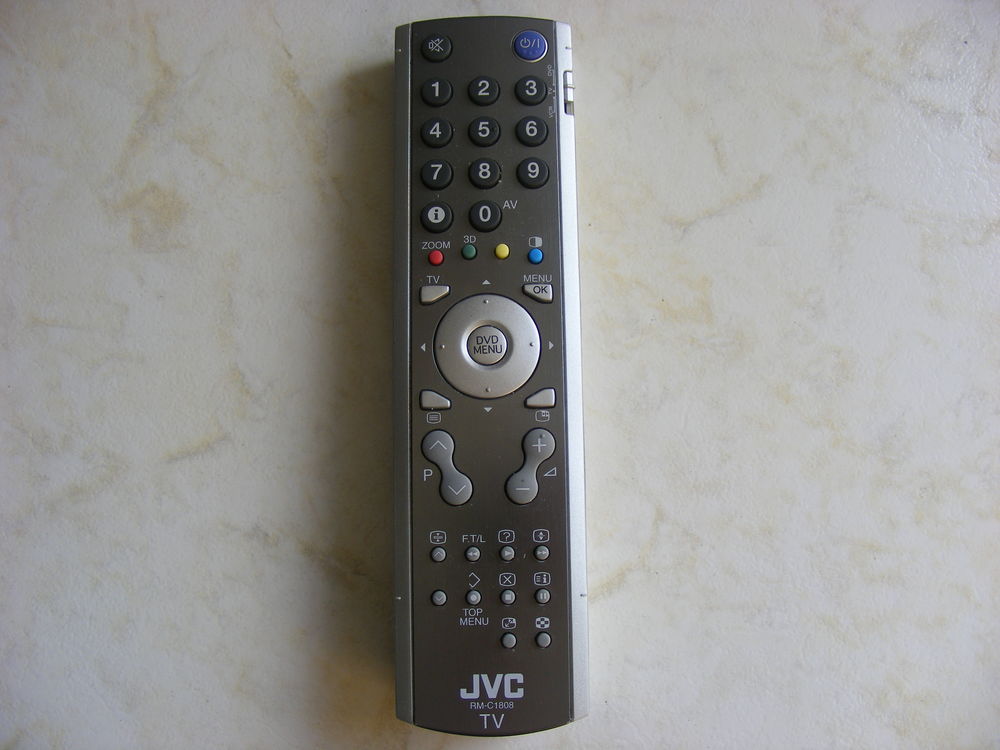  t&eacute;l&eacute;commande JVC RM-C1808 Photos/Video/TV