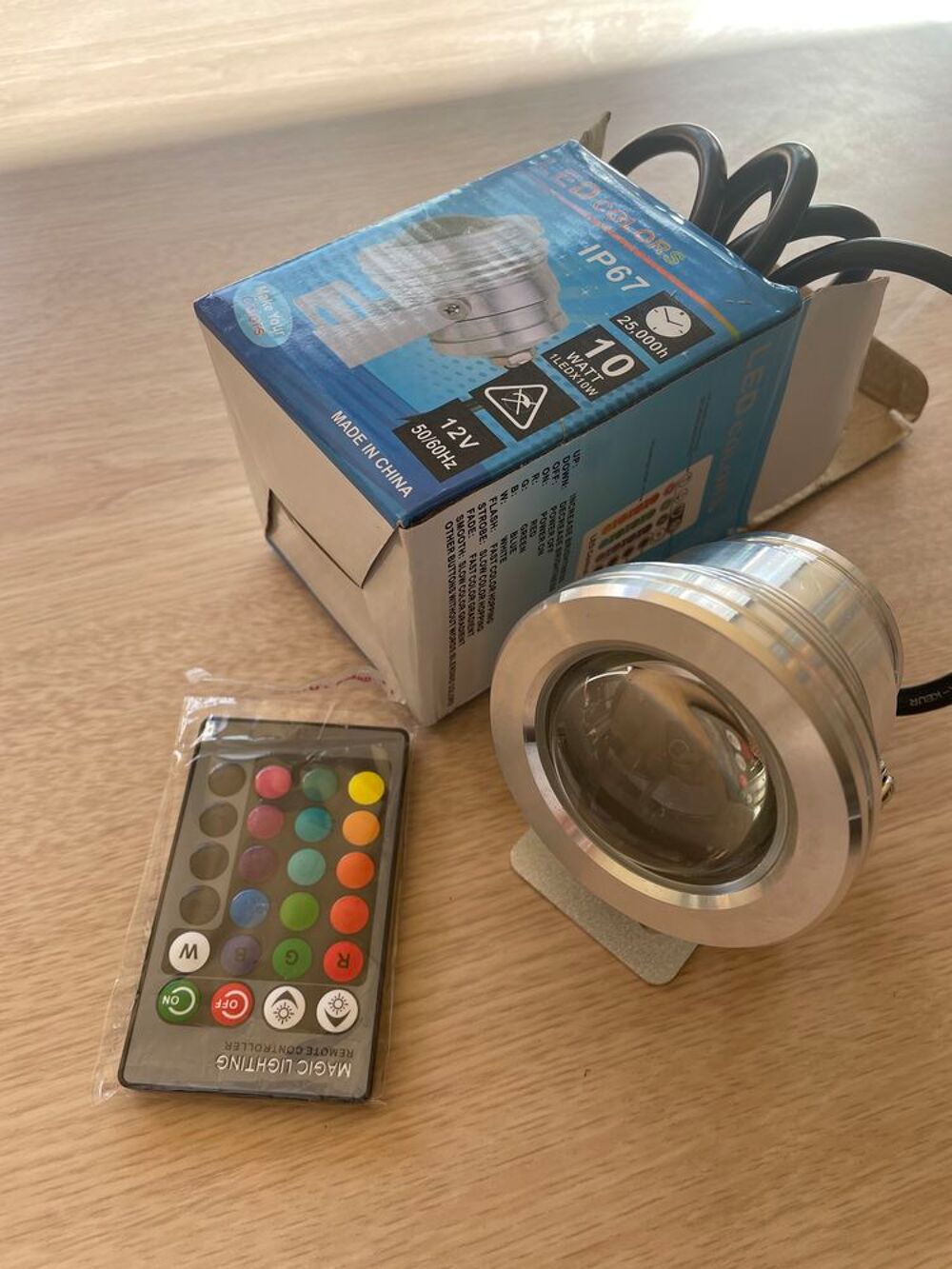 Lampes LED, IP67, sous marines Electroménager