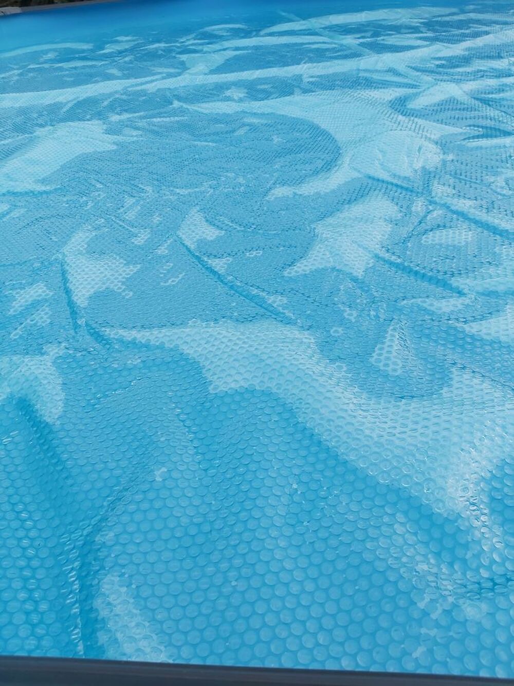 Piscine acier graphite ronde Jardin