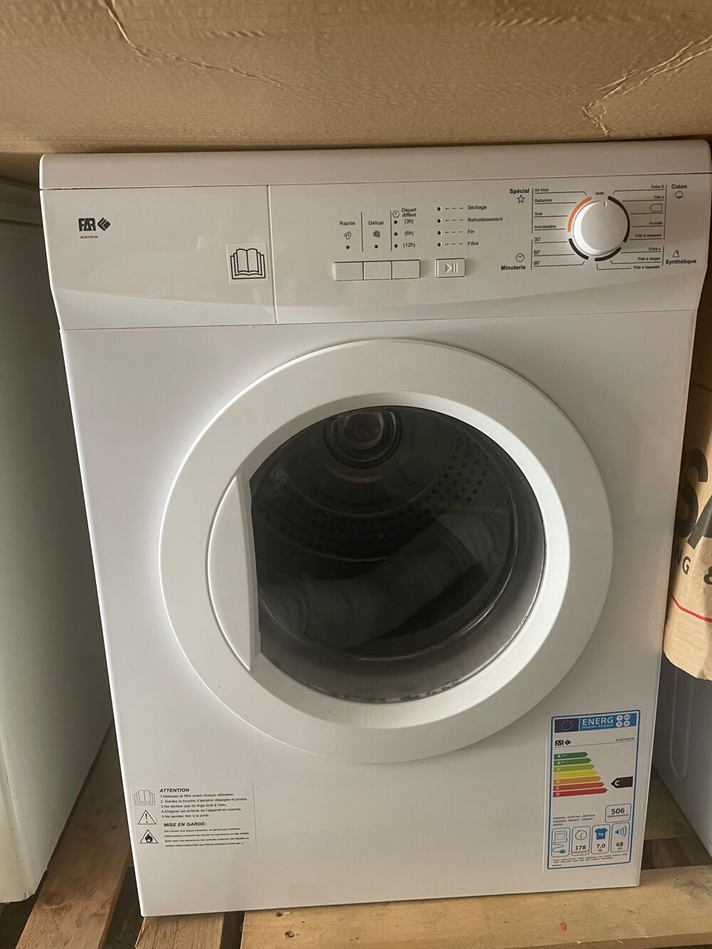 s&egrave;che-linge Electroménager