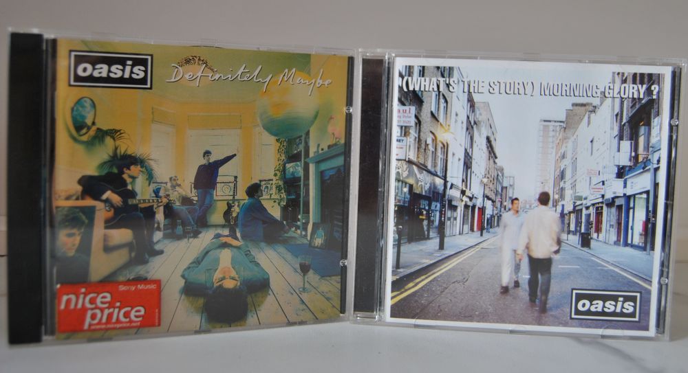 6 CD OASIS CD et vinyles