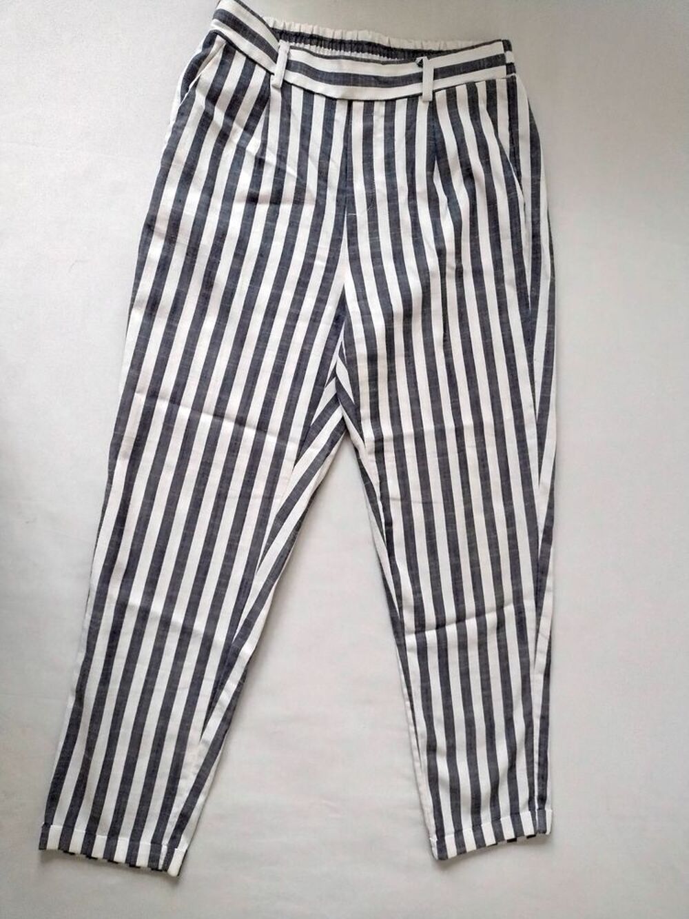 Pantalon Marin Stradivarius Vêtements