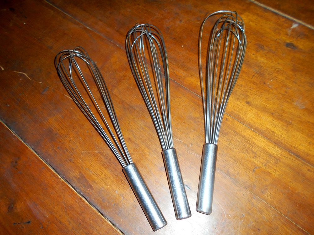 Ustensile de cuisine fouet en inox (l'unit&eacute;) Cuisine
