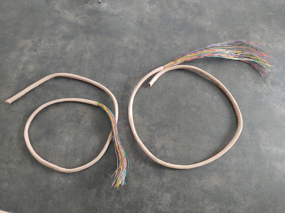 Cable cuivre multipaire 50 brins Bricolage