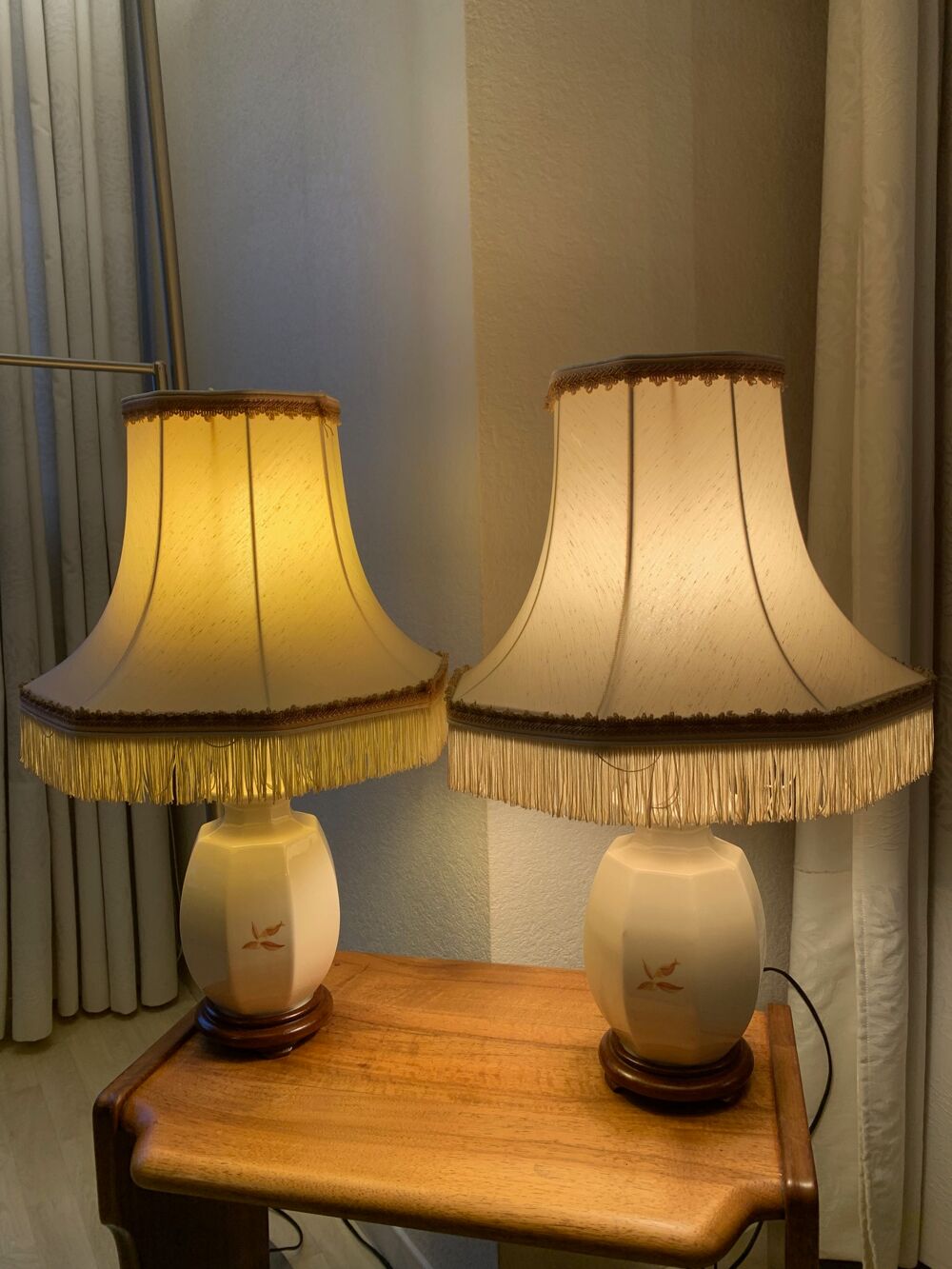Paire de Lampes Ann&eacute;es 80 Jeux / jouets