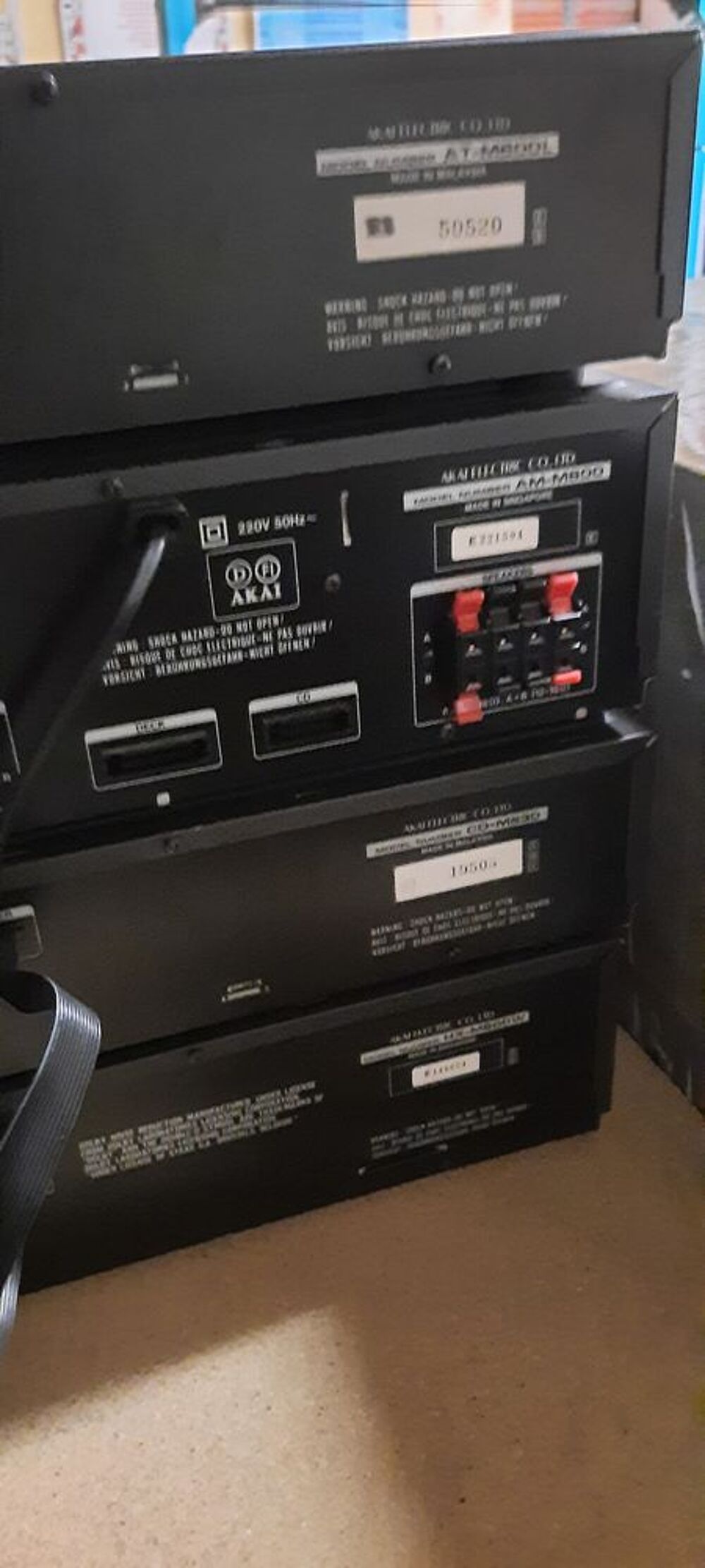Chaine Hi-fi AKAI Audio et hifi