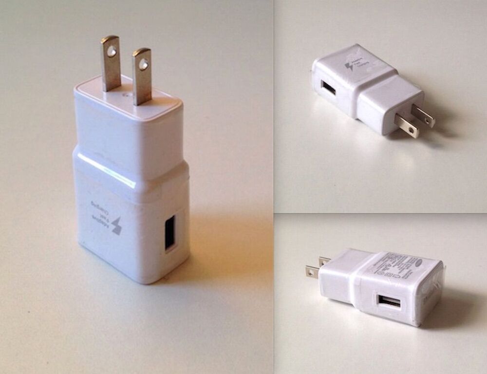 CHARGEUR SAMSUNG PRISE AMERICAINE USB EP-TA20JWE Téléphones et tablettes