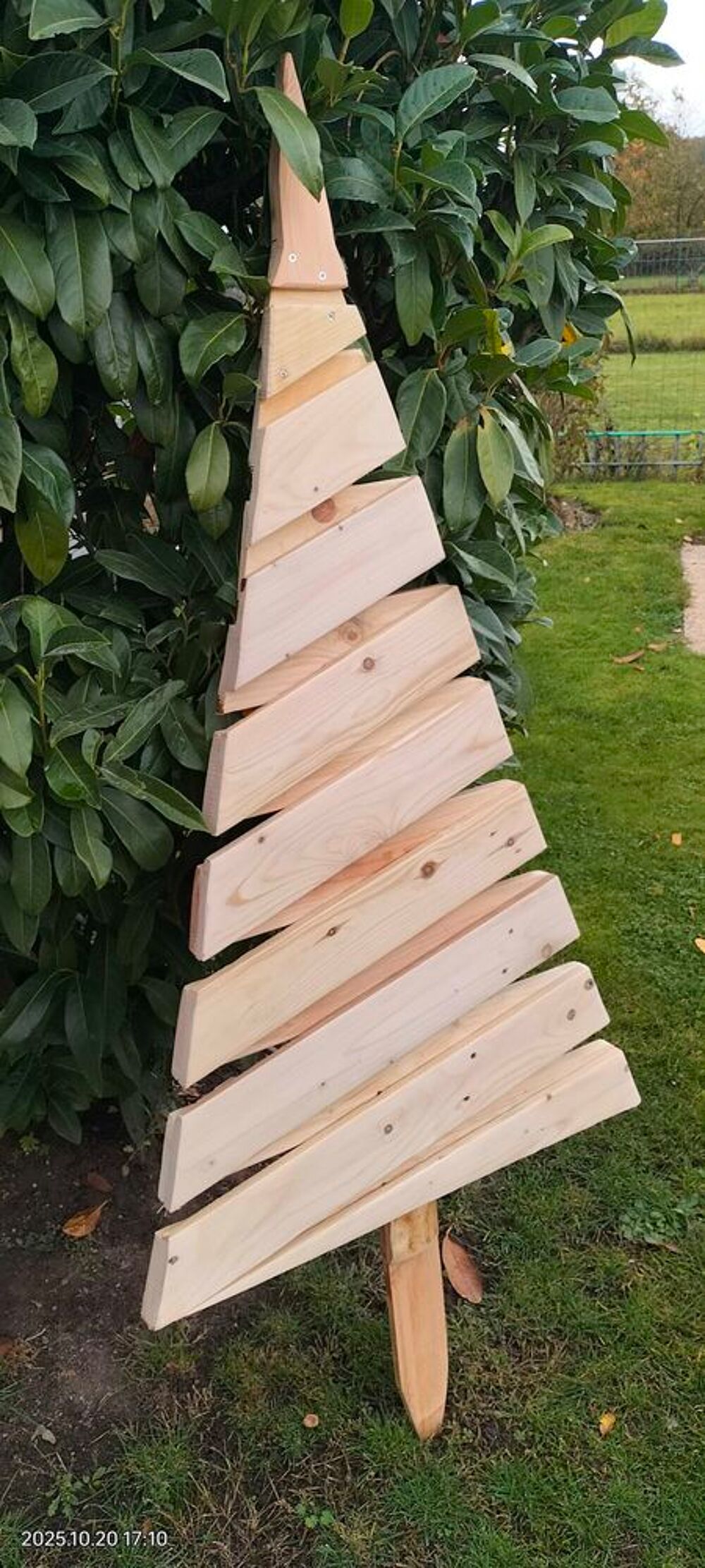 Sapin d&eacute;coration bois Bricolage