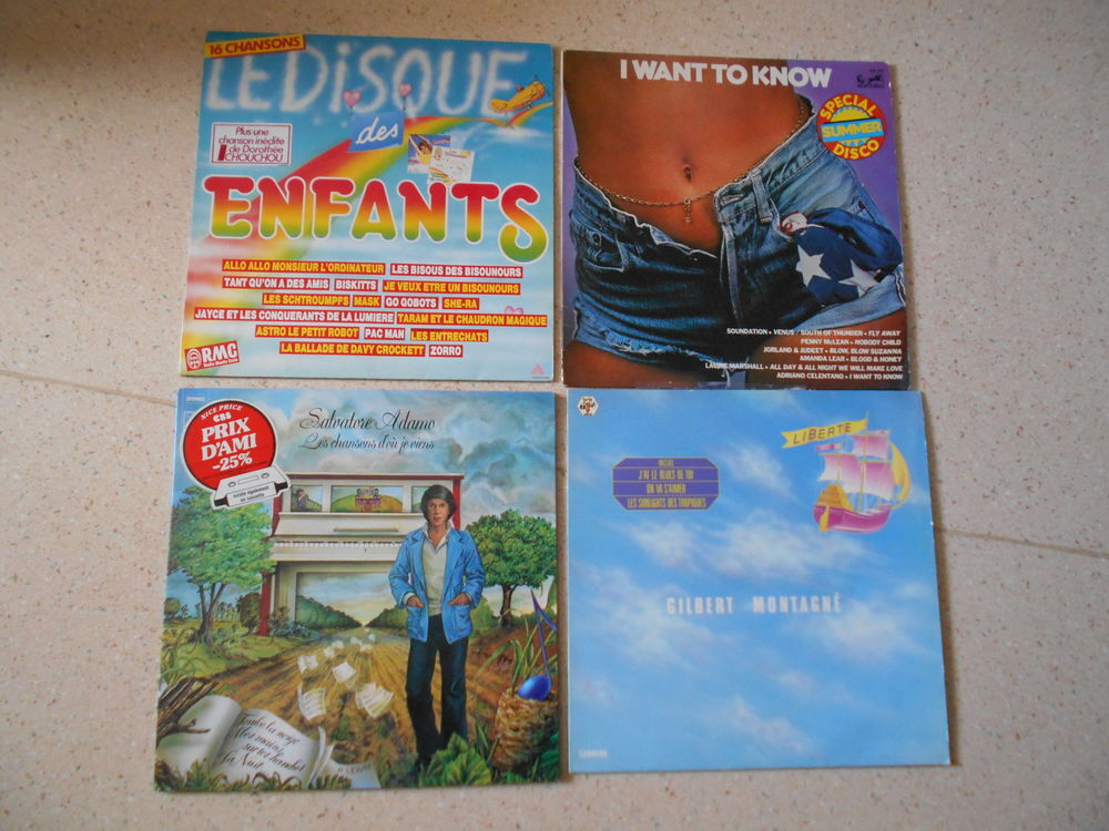 Disques vinyls 33 tours disco / musique de films CD et vinyles