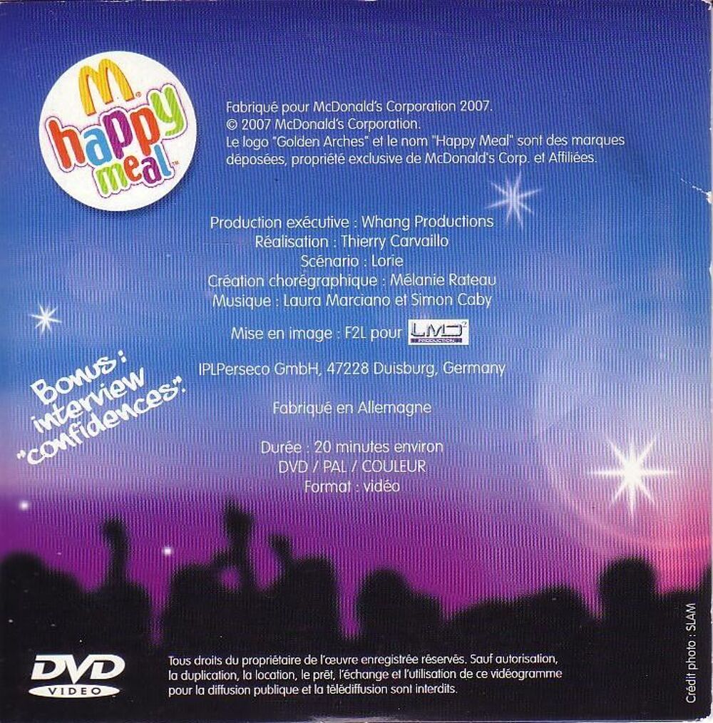 CD Lorie Mc Do ton cours de danse exclusif CD et vinyles