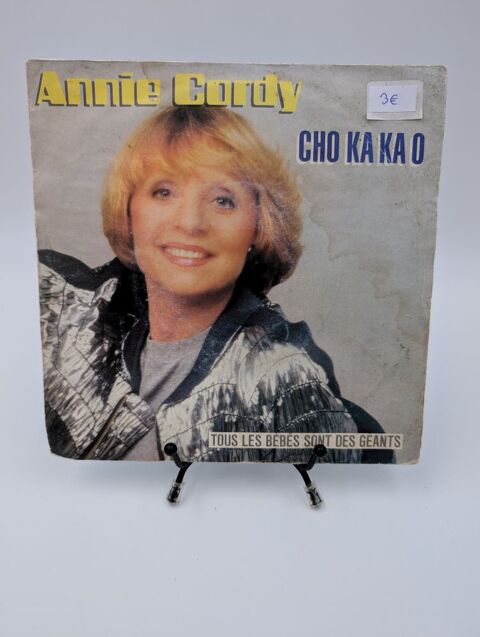 Vinyle 45 tours Annie Cordy Cho Ka Ka O : Tous Les Bbs... 3 Vulbens (74)