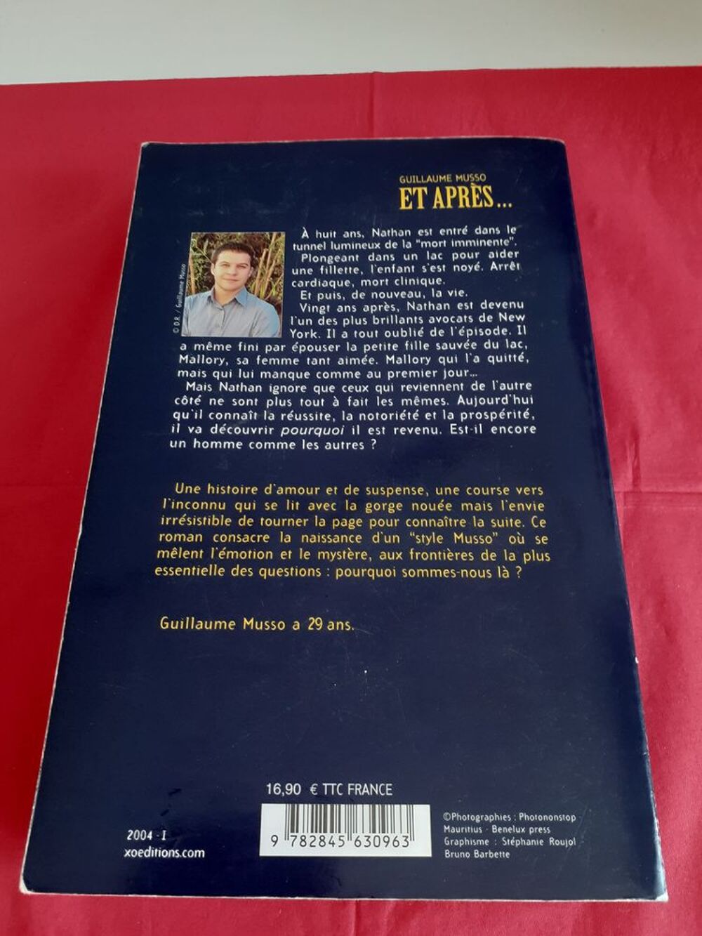 Livre "ET APRES..." Guillaume MUSSO Livres et BD