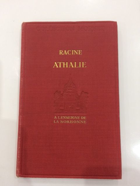 Racine - Athalie -  Collection Mornet  9 Nice (06)