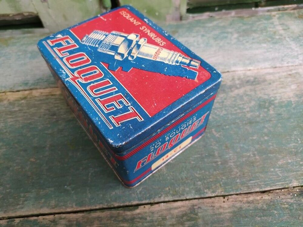 Boite Publicitaire Bougie Floquet Collection Automobile 