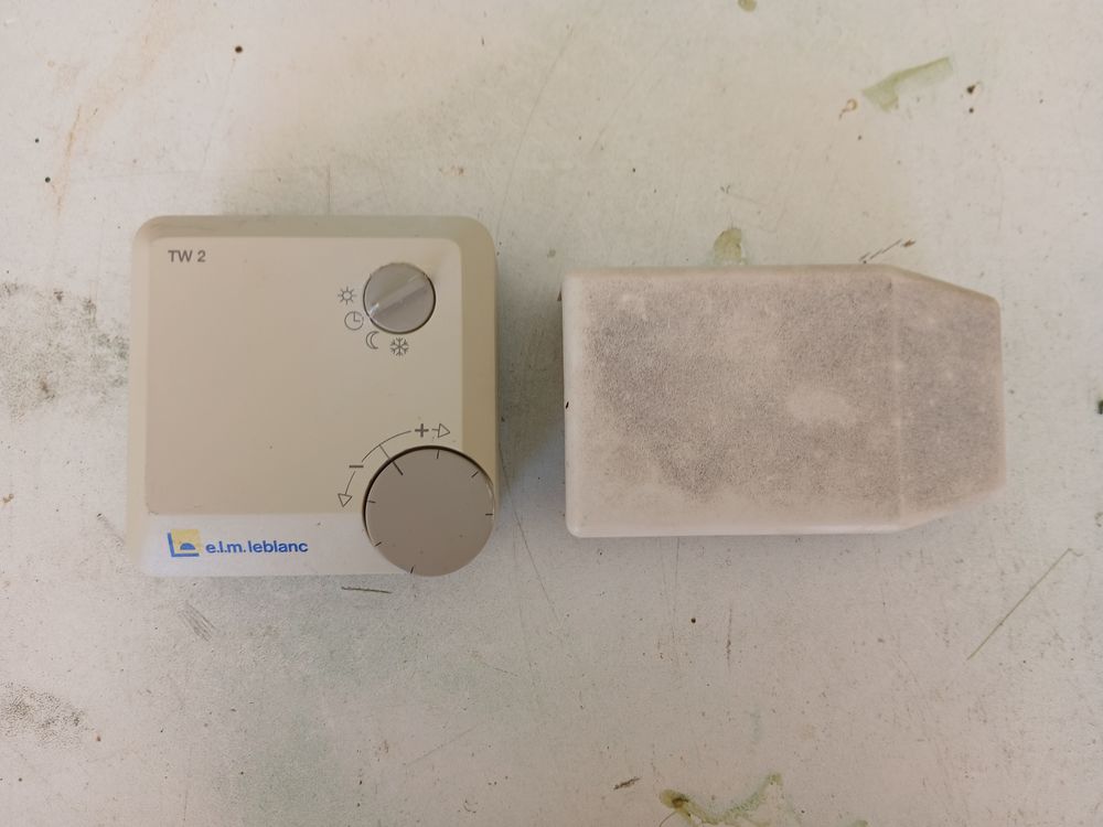 Thermostat d'ambiance &amp; Sonde ext&eacute;rieure Junkers/elm.leblanc Bricolage
