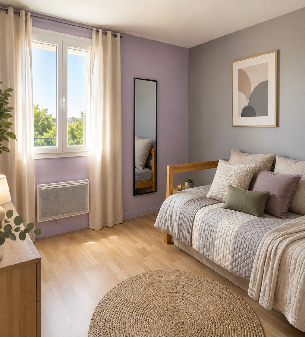 Vente Appartement T3 traversant dernier étage vue panoramique sur Lyon Caluire-et-cuire