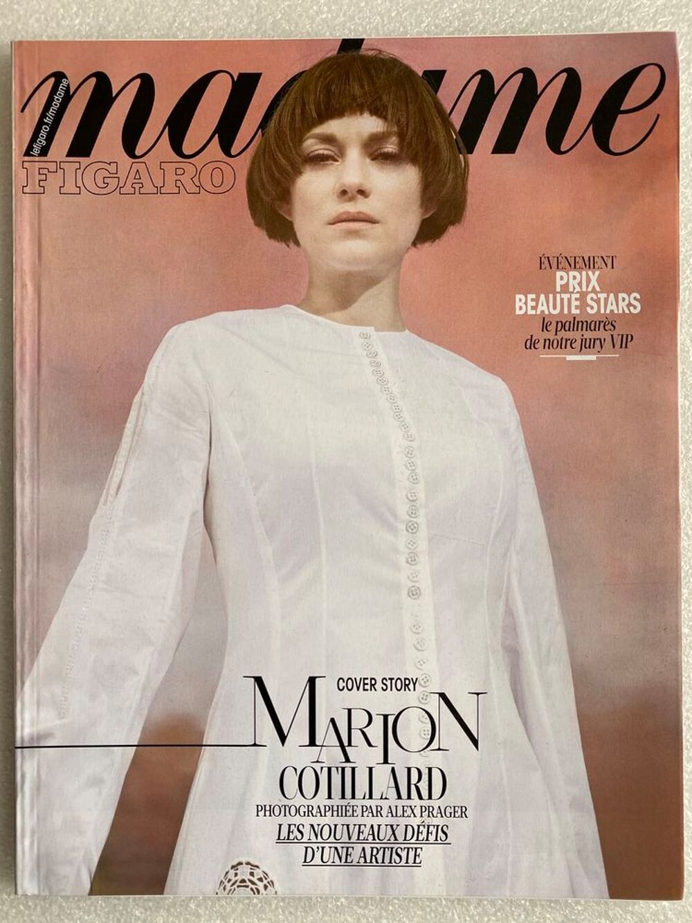MADAME FIGARO N&deg;21933 13/02/2015 Marion Cotillard Livres et BD