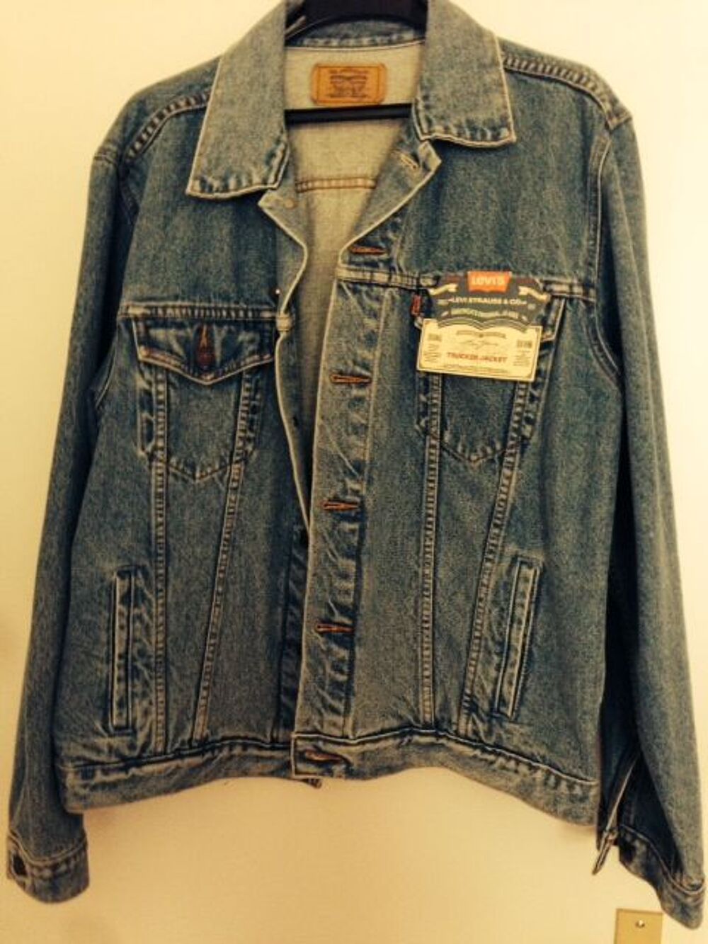 BLOUSON VINTAGE LEVI'S ORIGINAL Vêtements