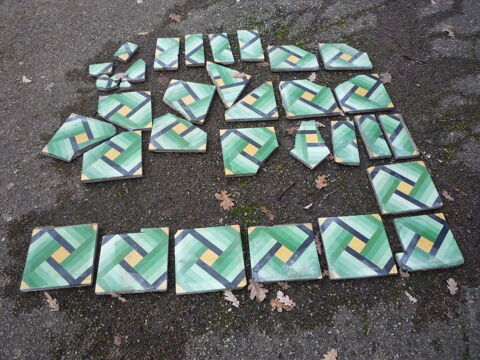 Carreaux de ciment vert 35 Castres (81)