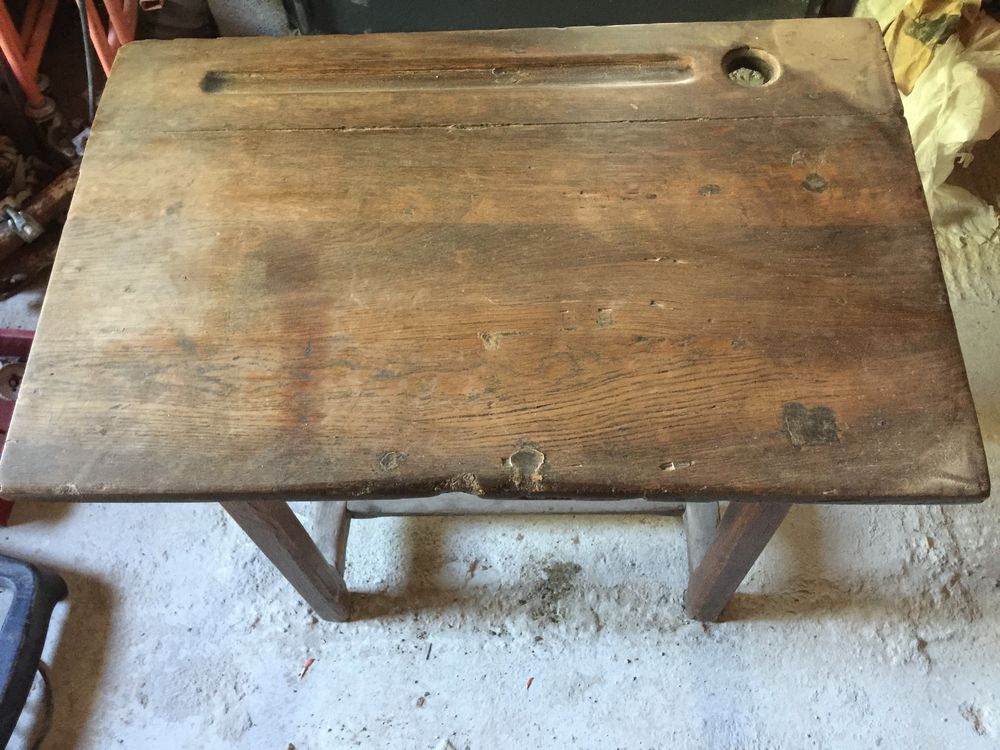 BUREAU D'&Eacute;COLIER ANCIEN Meubles