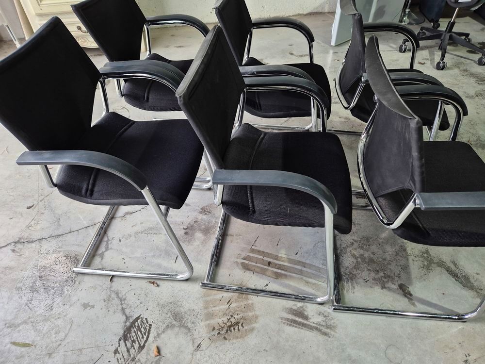 chaises salle de r&eacute;union(6pi&egrave;ces) Meubles