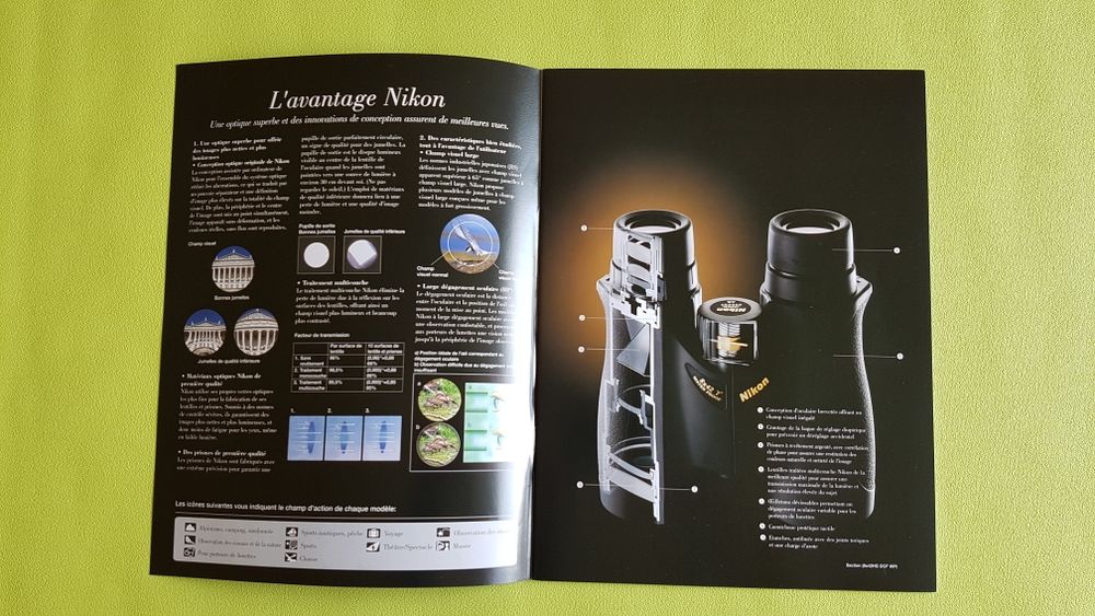 JUMELLES ET LUNETTES NIKON Photos/Video/TV