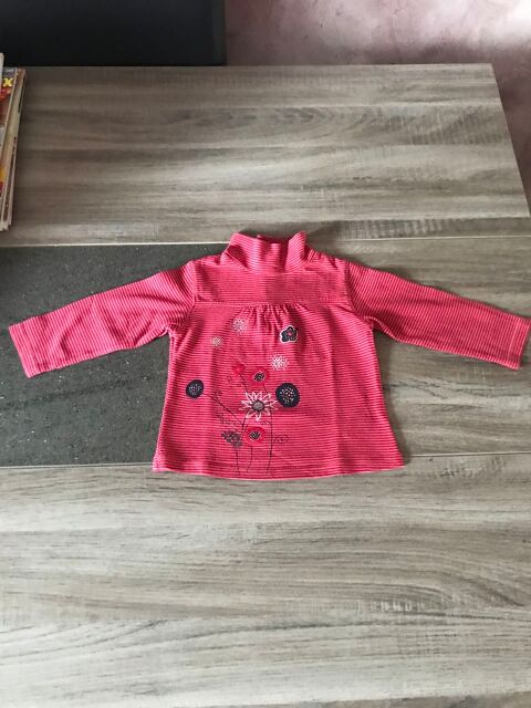 Tee shirt fille manches longues   La compagnie des 4 Saleilles (66)