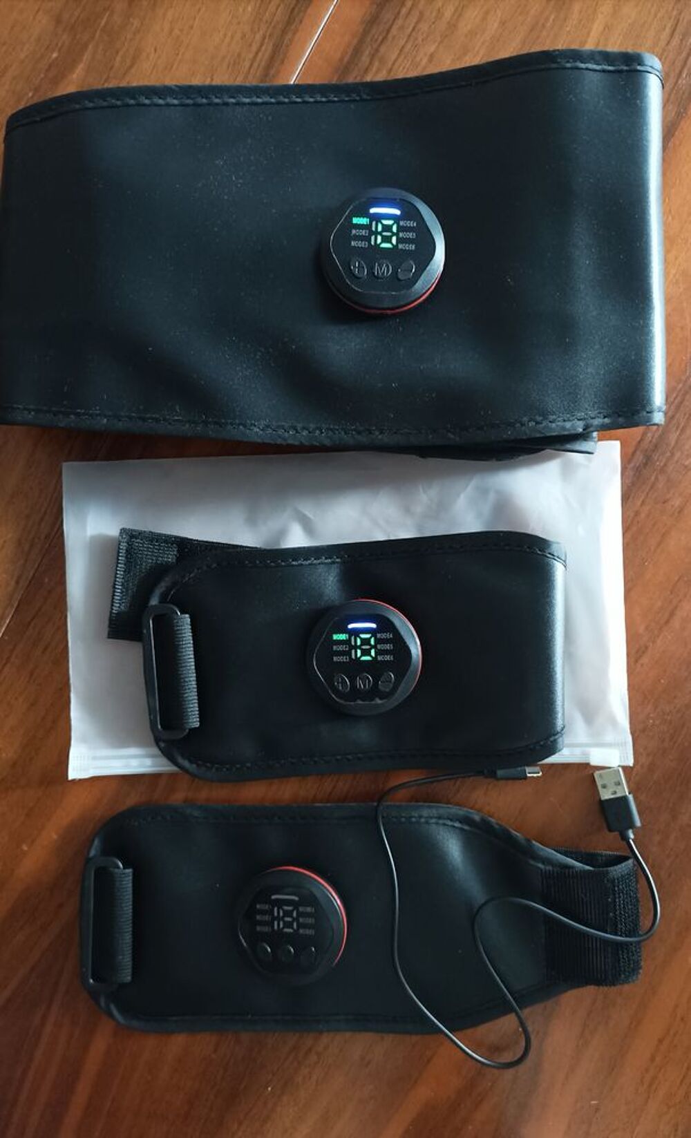 Ceinture &eacute;lectro musculation. Sports