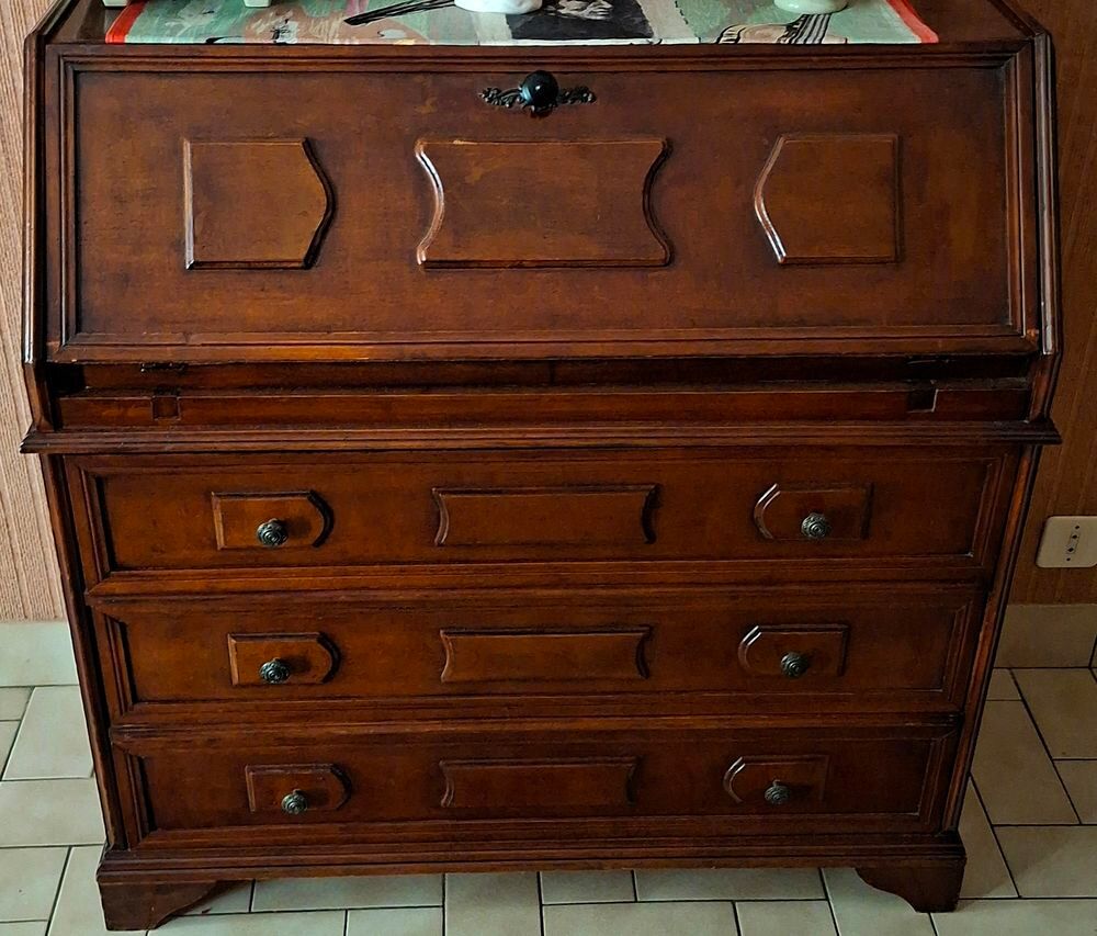 Secr&eacute;taire ancien en bois massif Meubles