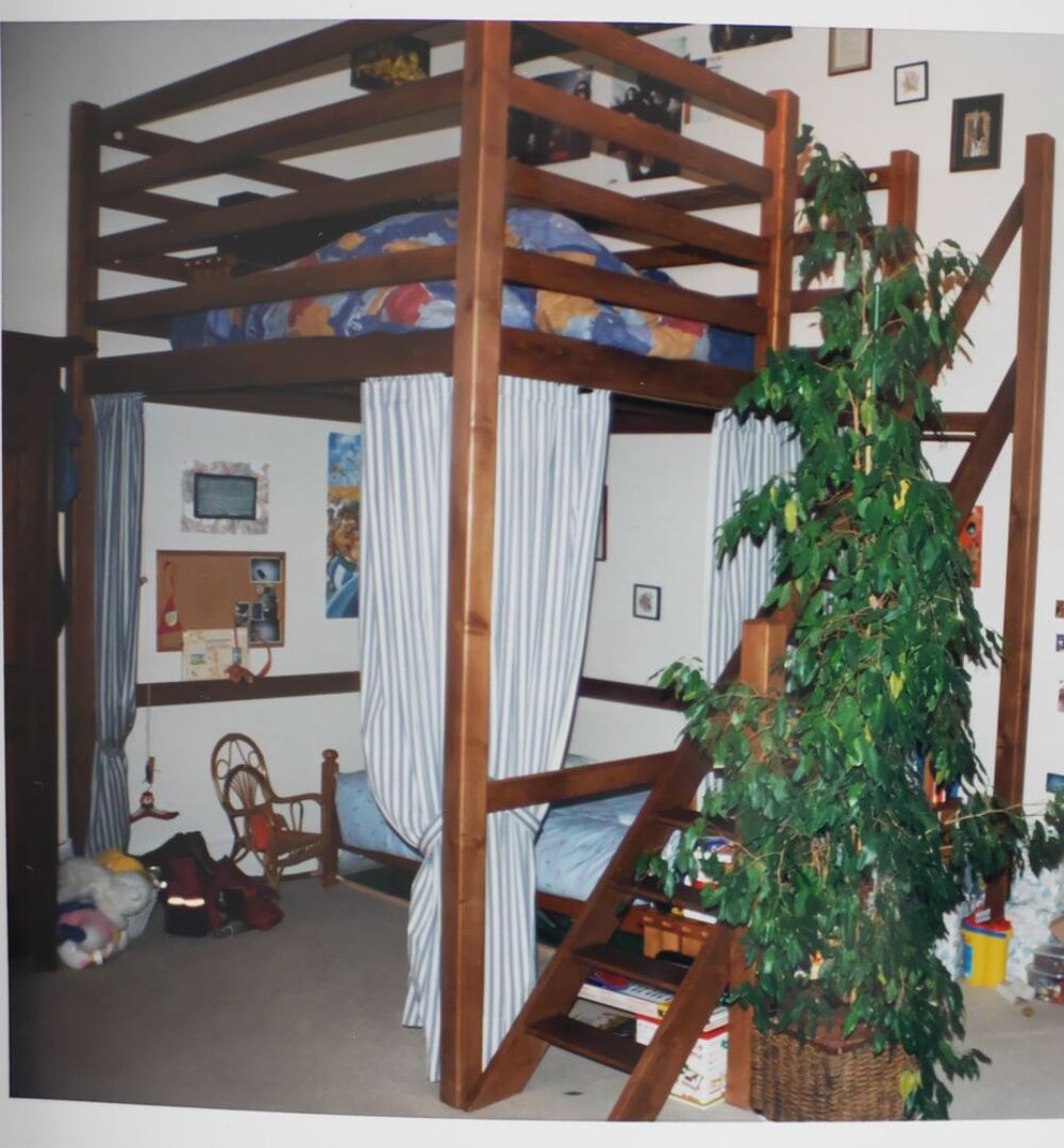 MEZZANINE PIN pour lit de 140 Mobilier enfants