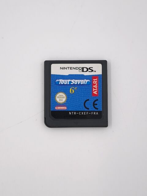 Jeu Nintendo DS Tout Savoir 6e en loose 4 Vulbens (74)
