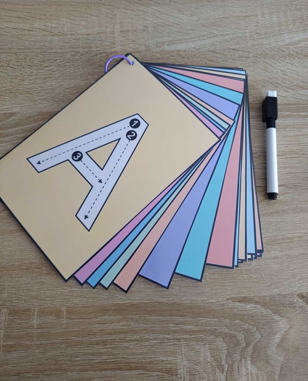 Montessori l'alphabet en majuscule Jeux / jouets