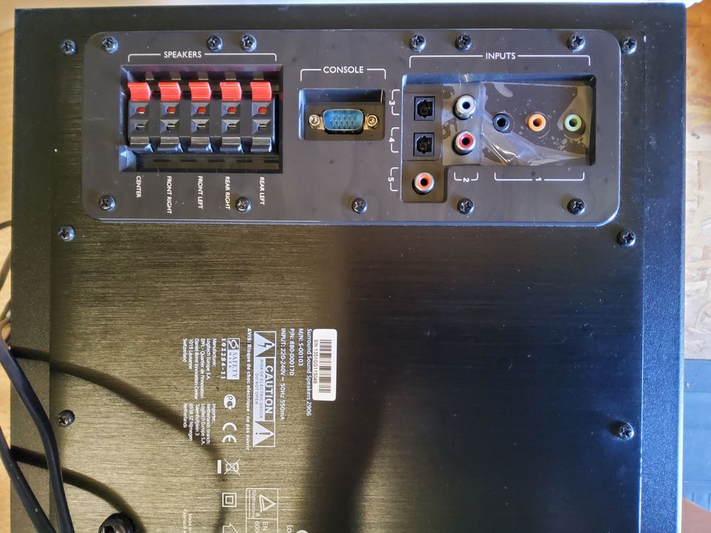 Logitech 5.1 Audio et hifi