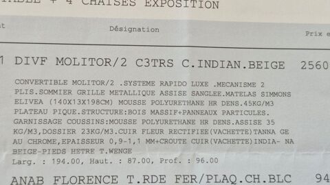 Convertible cuir La Fontonne (06)