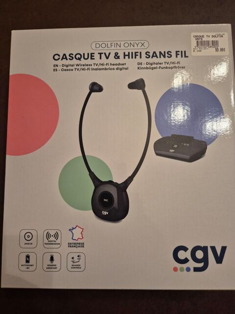 Casque Stéthoscopique TV et HIFI sans fil 70 Lancié (69)