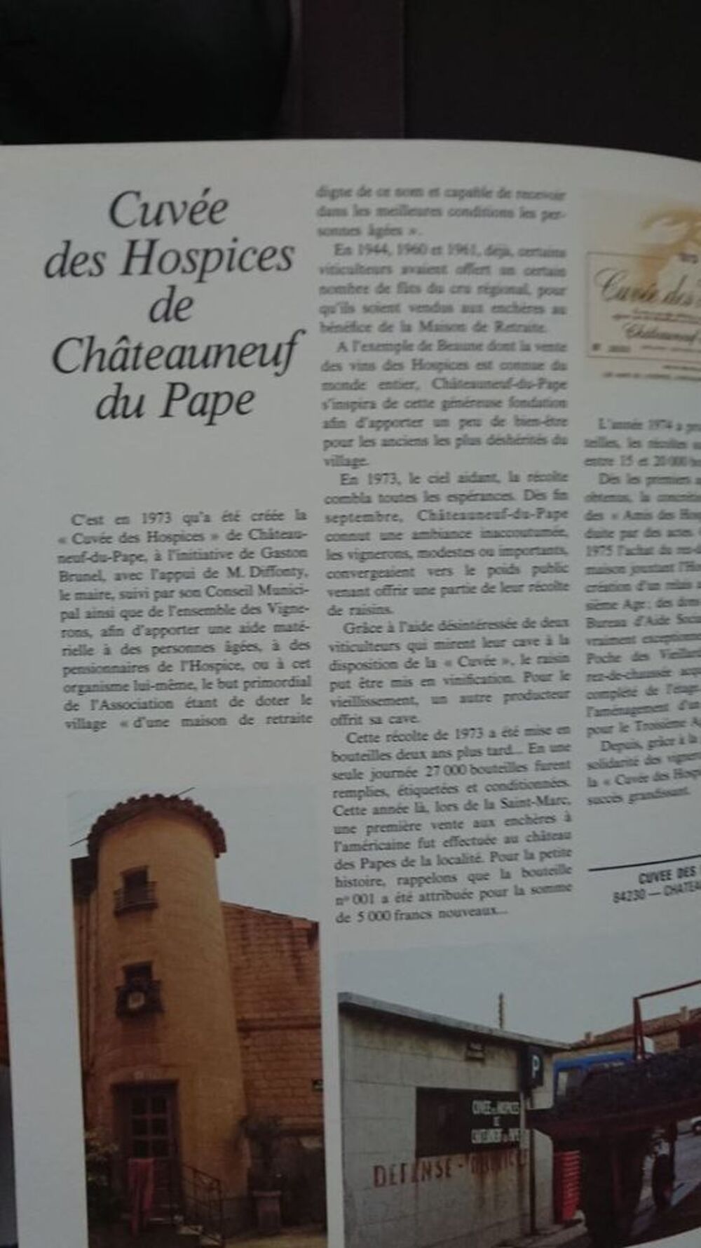 Guide des Vignobles des COTES du RHONE Livres et BD