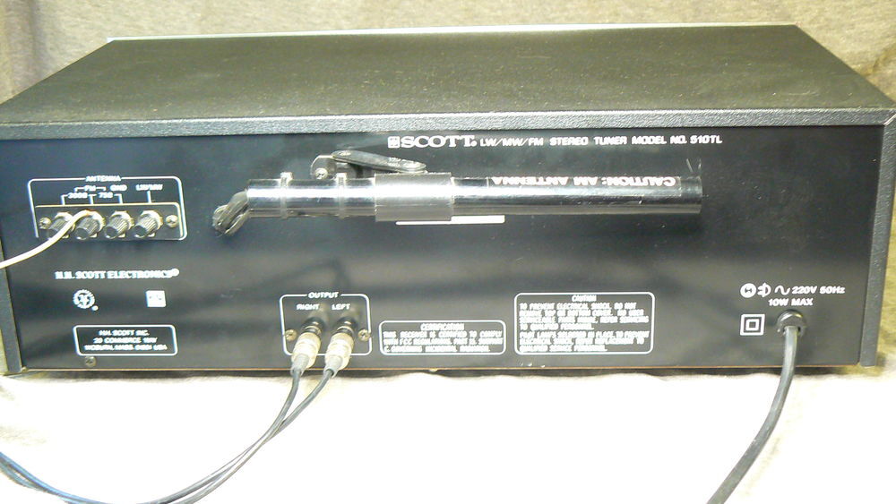 tuner SCOTT 510TL Audio et hifi