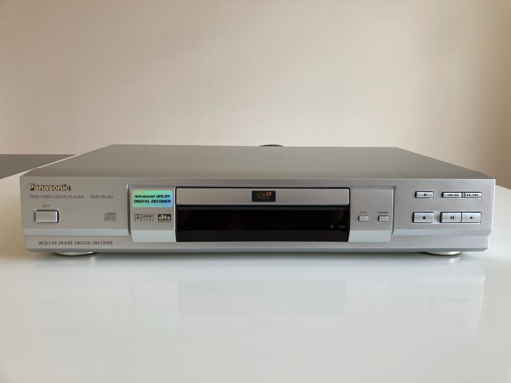 lecteur DVD Panasonic tr&egrave;s haut de gamme collection Audio et hifi