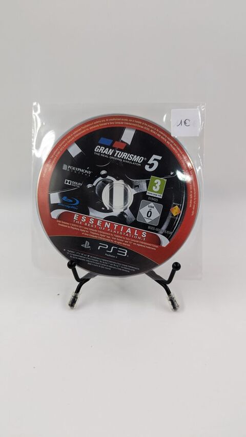 Jeu PS3 Playstation 3 Gran Turismo 5 Essentials en loose 1 Vulbens (74)