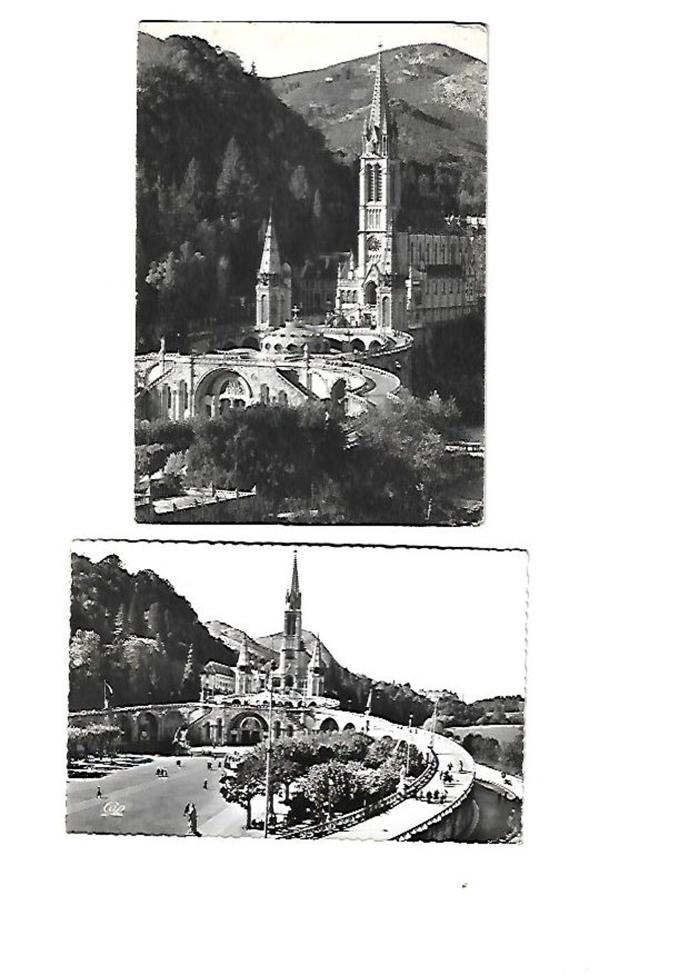 Cartes postale sur Lourdes N&deg;6 