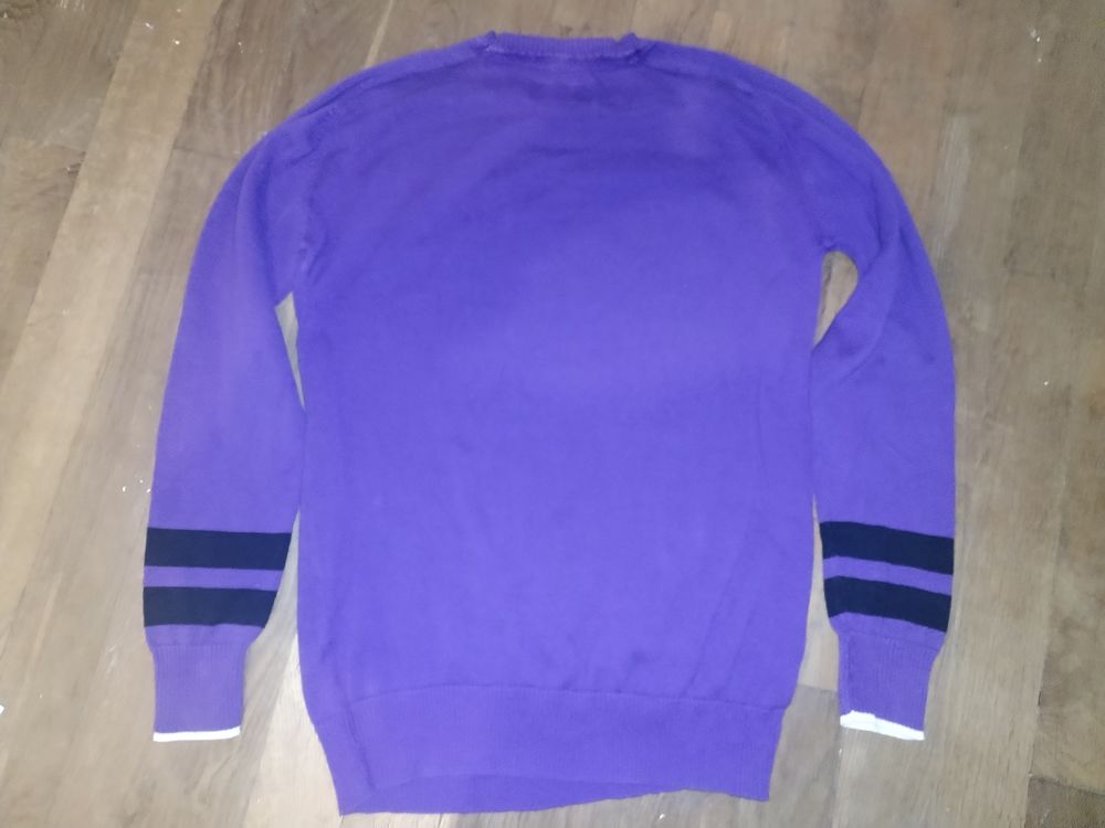 Pull homme violet (Taille S) Vêtements