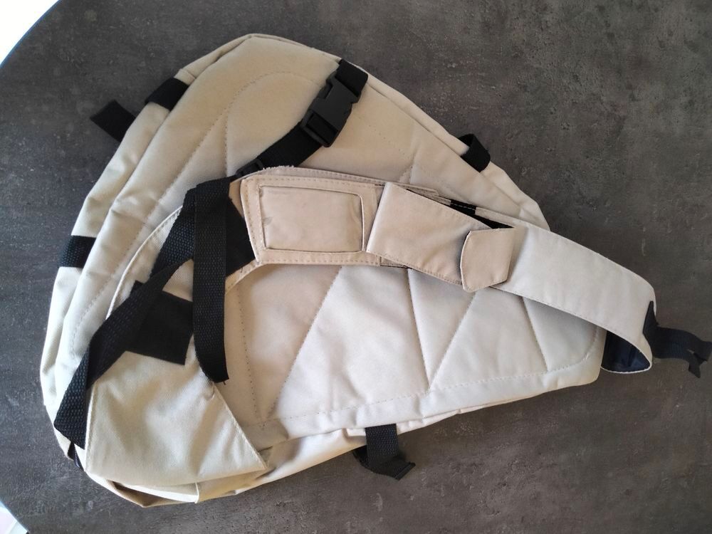 sac &agrave; dos beige Maroquinerie